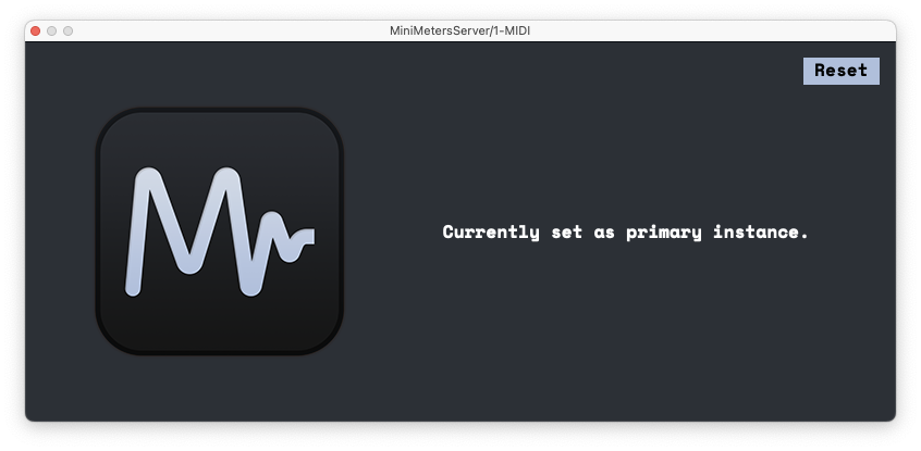 Screenshot of MiniMetersServer